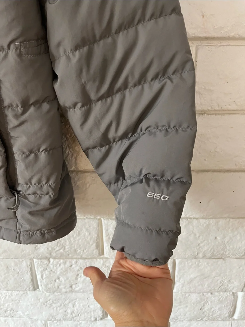 THE NORTH FACE Aconcagua 3 550 Down Jacket Dark Grey Men’s Small